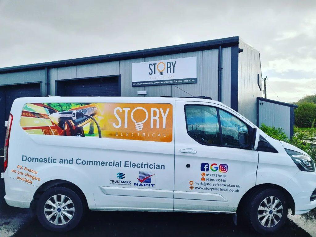 Story electrical solar panel installation peterborough