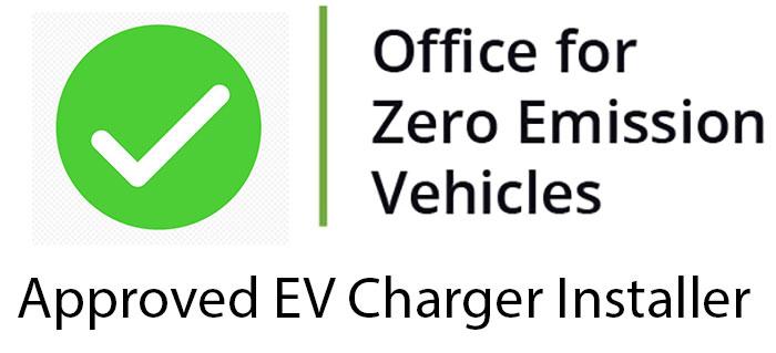 ozev approved ev charger installer Story electrical